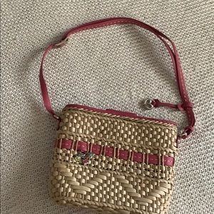 Brighton Straw cross body bag